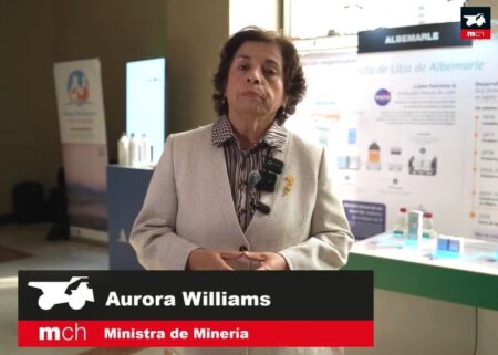 Aurora Williams, ministra de MinerÃ­a