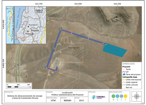 Metlen Energy & Metals presenta al SEIA proyecto por más de US$130 millones
