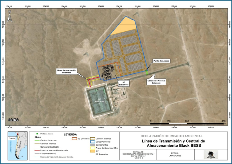 Compañía chilena ingresa proyecto de almacenamiento Stand Alone al SEIA