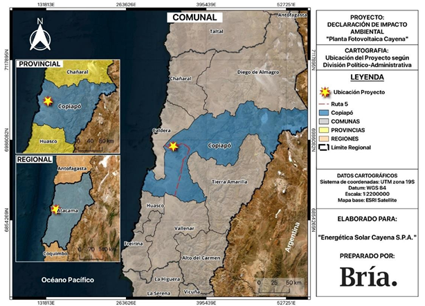 Planta fotovoltaica que se emplazará en Copiapó pasa a calificación ambiental