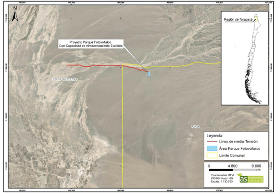 Parque Fotovoltaico y de almacenamiento en Región de Tarapacá ingresa al SEIA