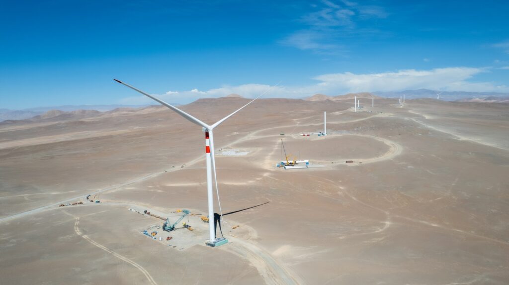 Engie alcanza dos hitos con la construcción de nuevos proyectos eólicos en Antofagasta y Ñuble