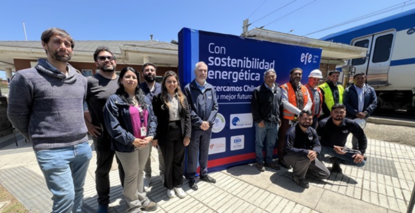 EFE Valparaíso inaugura su primera planta fotovoltaica