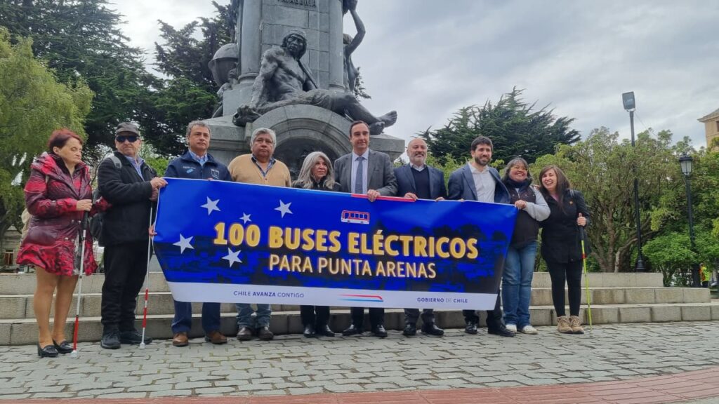 MTT publica licitación para incorporar 100 buses eléctricos al transporte público de Punta Arenas
