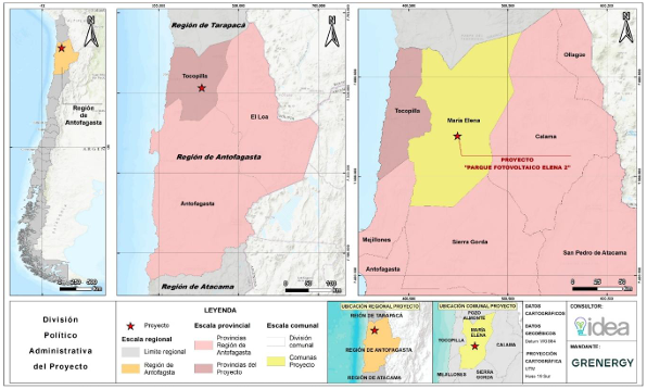 Grenergy ingresa al SEIA proyecto fotovoltaico por US$577 millones en Región de Antofagasta