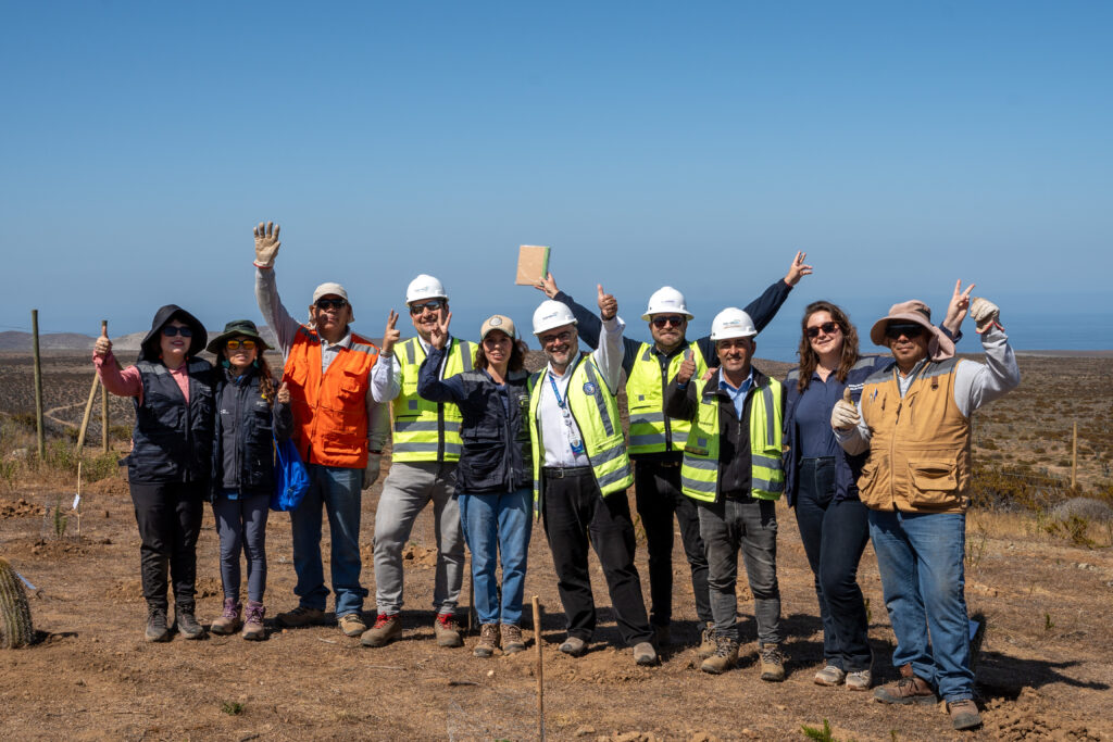 Transelec y comunidad de La Cebada concretan proyecto de reforestación en Ovalle