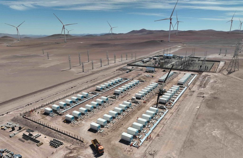 Engie avanza en su primer sistema de almacenamiento asociado a un parque eólico en Chile