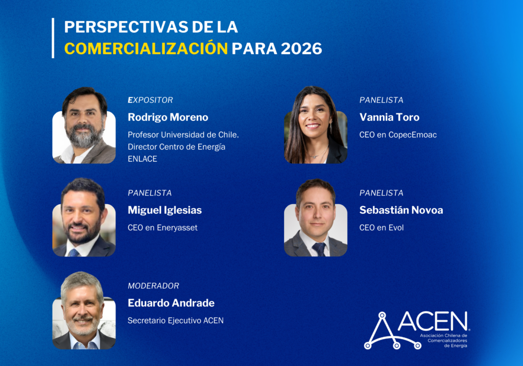 Diálogo sobre la comercialización de energía reunirá a actores claves del suministro