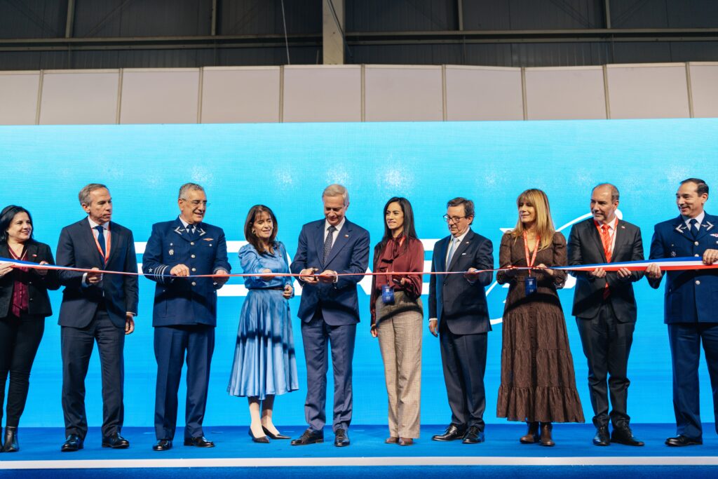 Presidente Kast y ministra Rincón participan en la inauguración de FIDAE 2026