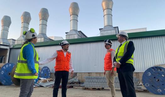 Región de Los Ríos: Autoridades destacan avance de nueva planta que producirá cerca de 100 mil toneladas de pellet